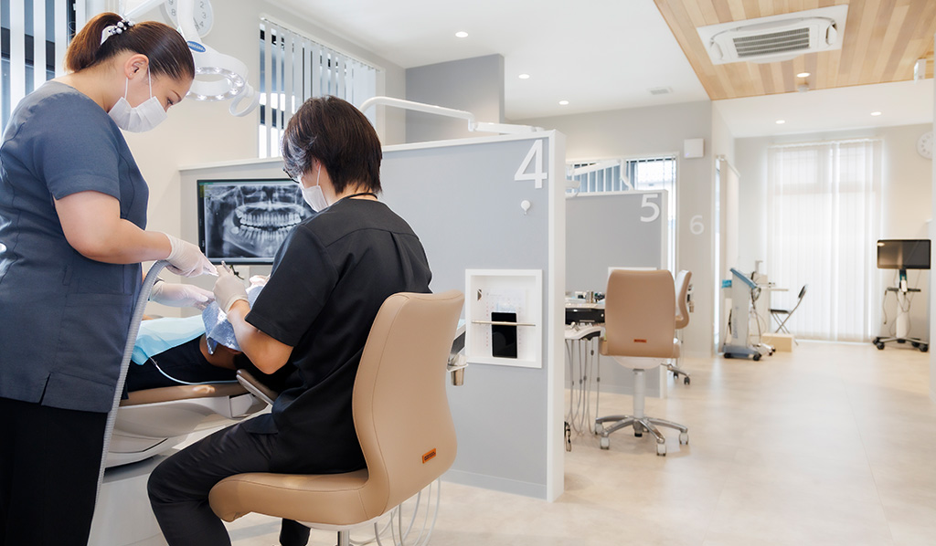 「できるだけ削らない・抜かない・痛みの少ない治療」