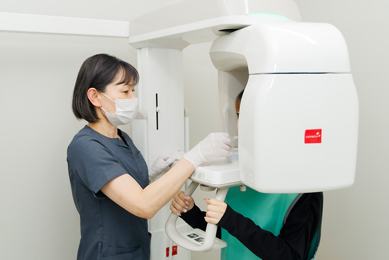 口腔内の精密検査・型取り